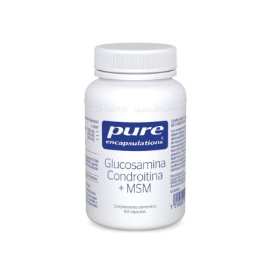 Pure Encapsulations Glucosamina Condroitina + Msm 60 Capsulas
