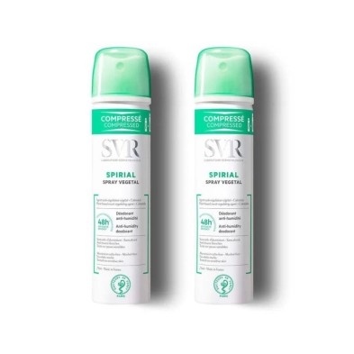 SVR Spirial Duo Deo Spray Vegetal 2x75 ML