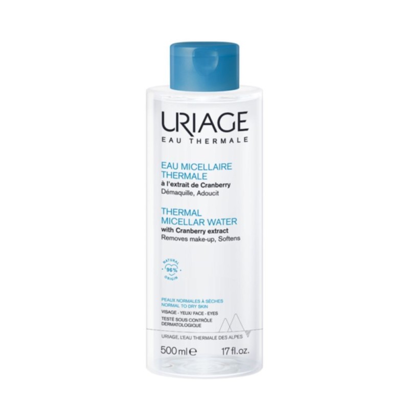 Uriage Agua Micelar Termal Pieles Normales A Secas 500 ML
