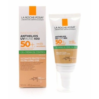 La Roche Posay Anthelios XL Gel-Crema Toque Seco SPF 50+ Con Color