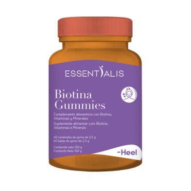Essentialis Biotina Gummies 60 Caramelos