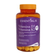 Essentialis Vitamina D3 Vitamina K2 180 Comprimidos