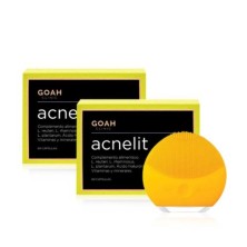 Pack Goah Clinic Acnelit 2x60 Capsulas + Regalo Limpiador