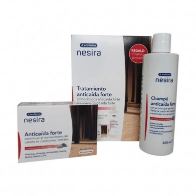 Acofar Nesira Anticaida Comprimidos +Champu 1 Ud