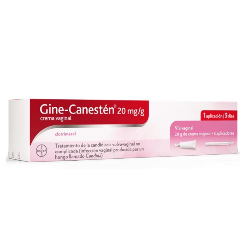 GINE CANESTEN CREMA VAGINAL 20 MG/GR 20 GR