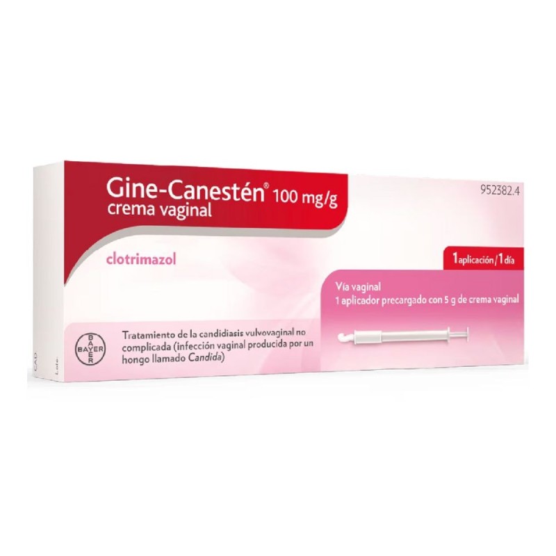 GINE CANESTEN 100MG/GR CREMA 5 GR APLICADOR