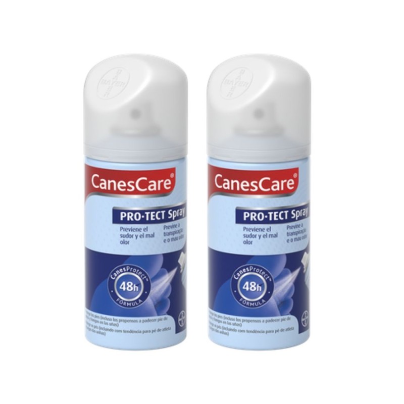 Duplo Canescare Protect Spray Desodorante Pies 150 ML + 150 ML