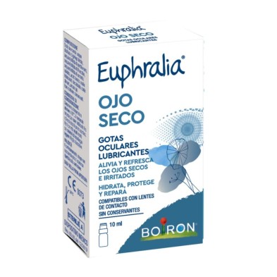 Boiron Euphralia Ojo Seco Gotas Oculares Lubricante 10 ML