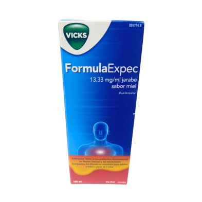FORMULAEXPEC 13,33 MG/ML JARABE 180 ML MIEL