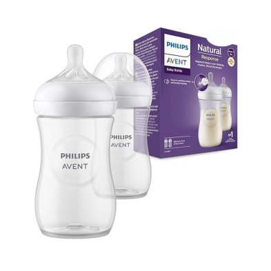 Duplo Philip Biberones Avent Natural Response + 1 Mes 2 Ud