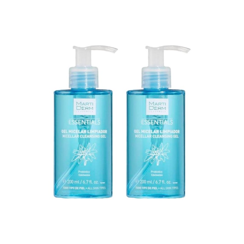 Martiderm Duplo Gel Micelar Limpiador 2X200 Ml