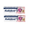 Duplo Kukident Pro Plus Barrera Anticomida Sin Sabor 2x40 GR