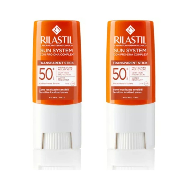 Rilastil Duplo Sun System Stick Spf50+ 2X8,5 Ml 2 Ct