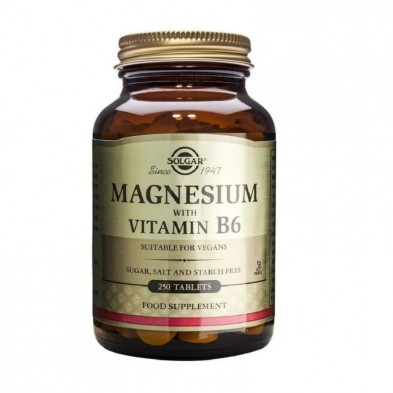 Solgar Magnesio + Vitamina B6 250 Comprimidos