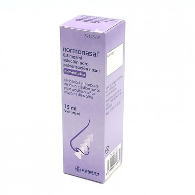 Normonasal 0,5 mg/ml Pulverización Nasal 15 ml