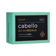 Pack Goah Cabello 3x60 Capsulas