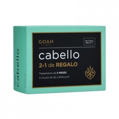 Pack Goah Cabello 3x60 Capsulas