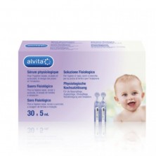 Alvita Suero Fisiologico Esteril Aerosolterapia 30x5 ML