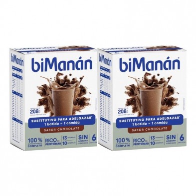 Pack Bimanan 5+1 Batidos Chocolate + 50% en 2ª Unidad