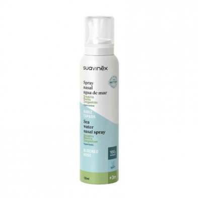 Suavinex Spray Nasal Agua De Mar Sinusitis Hipertónica 120 ML