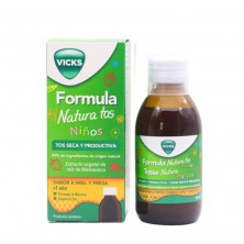 Vicks Formula Natura Tos Niños Sabor Miel Y Fresa 140 ML