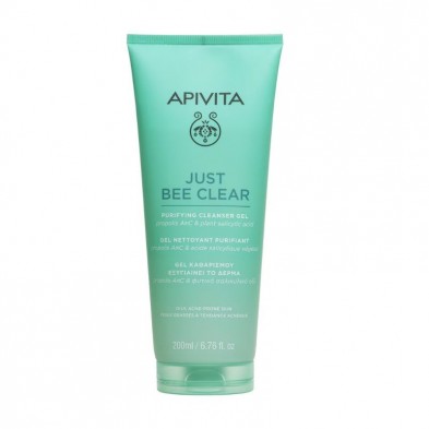 Apivita Just Bee Clear Gel Limpiador Purificante 200 ML