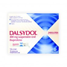 Dalsydol 400 Mg 12 Sobres Suspensión Oral 10 ML