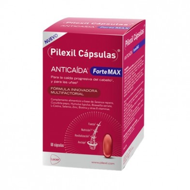Pilexil Capsulas Anticaida Fortemax 60 Capsulas