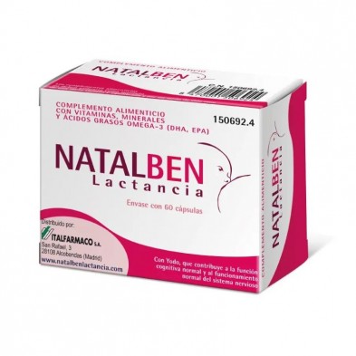 Natalben Lactancia 60 Cápsulas