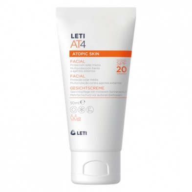 Leti At4 Crema Facial Piel Atópica SPF20 50 ML