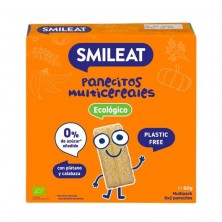 Smileat Panecitos Multicereales Con Plátano Y Calabaza 60 GR