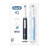 Oral-B iO 3 Duo Matt Ice Cepillo Dental Eléctrico Colores Negro y Azul - 2 Ud
