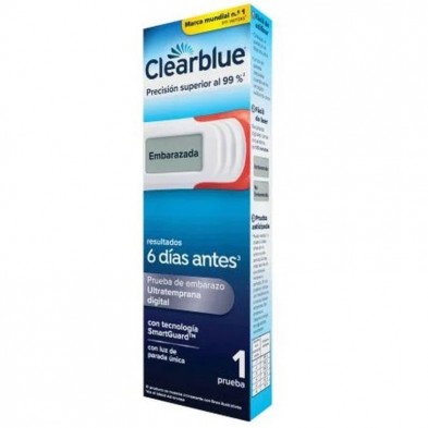 Clearblue Prueba de Embarazo Ultratemprana Digital 1 Prueba