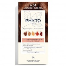 Phyto Coloración Tinte Rubio Cobrizo 6.34 1 Ud