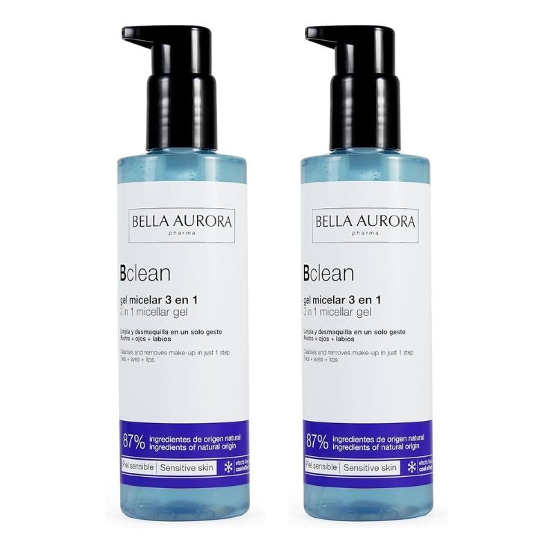 Duplo Bella Aurora BClean Gel Micelar 2x200 ML