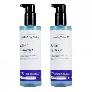 Duplo Bella Aurora BClean Gel Micelar 2x200 ML