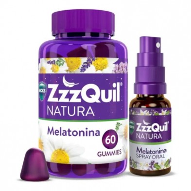 Pack Zzzquil 60 Gummies + Spray 30 ML