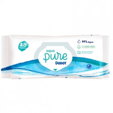 Dodot Aqua Pure Toallitas Humedas Para Bebes  48 Ud