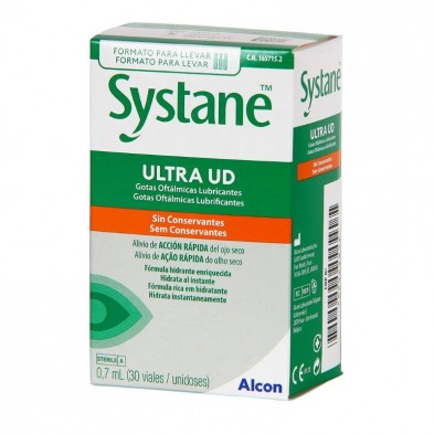 Systane Ultra UD Gotas Oftálmicas Lubricantes 30 Monodosis