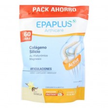 Pack Epaplus Arthicare Colágeno + Silicio +Ac Hialurónico + Magnesio Vainilla 2x326 GR
