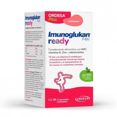 Imunoglukan P4H Ready 30 Comprimidos Masticables