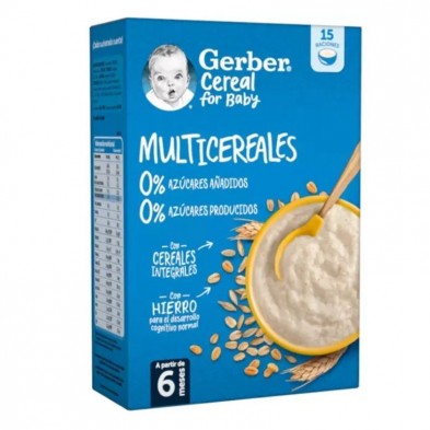 Gerber Multicereales Galleta 0% 0% Azucares 270 GR