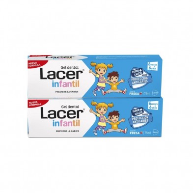 Duplo Lacer Junior Gel Dental  2x75 ML