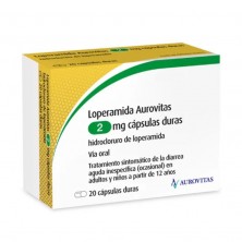 Loperamida Aurovitas 2 Mg 10 Capsulas