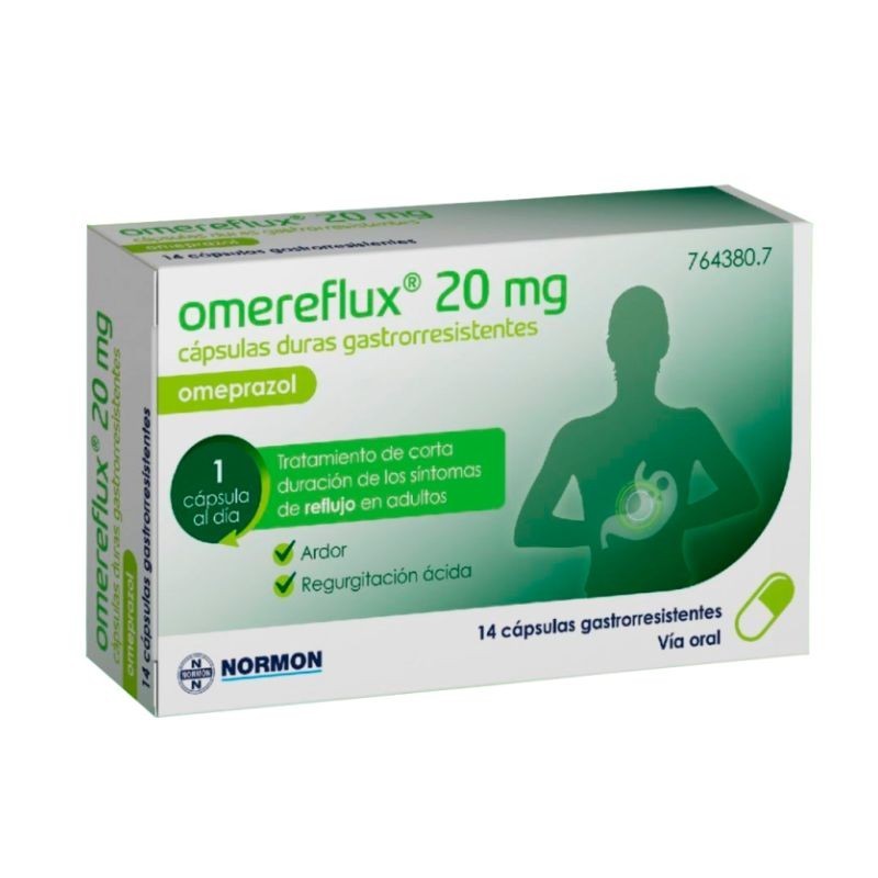 Omereflux 20 Mg 14 Capsulas Gastrorresistentes