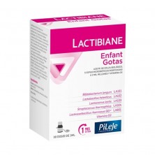 Pileje Lactibiane Enfant Gotas 30 ML + 2 GR
