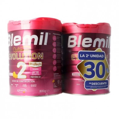 Pack Ahorro Blemil Optimum Evolution Protech 2 2x800 GR