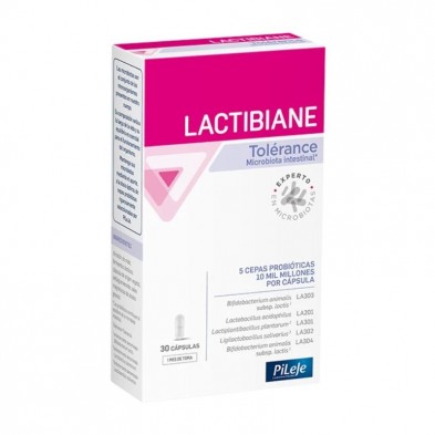 Pileje Lactibiane Tolerance 30 Capsulas