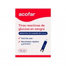 Acofarma Nesira Tiras Reactivas De Glucosa En Sangre 50 Unidades
