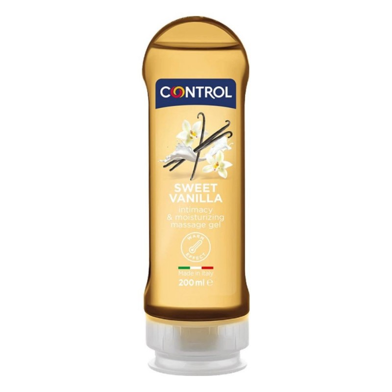 Control Vainilla - Madagascar Sweetness Gel De Masaje Efecto Calor 200 ML